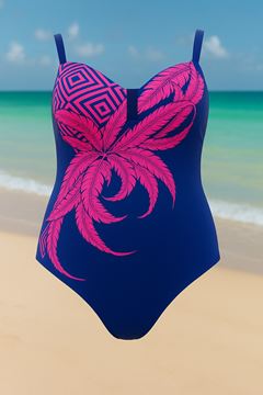 Immagine di PLUS SIZE TUMMY CONTROL SWIM SUIT